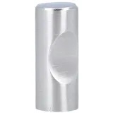 MS Beschläge Möbelknopf Edelstahl Schubladenknopf Schrankknopf Kommodenknopf 24mm Griffmulde