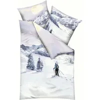 KAEPPEL Winter Wanderer Lila 155 x 220 cm + 2 x 80 x 80 cm