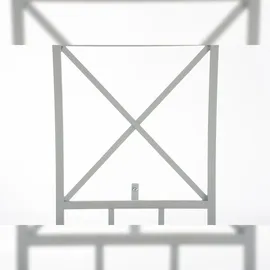 CLP Rankgitter Trigo 2er Set Metall  weiß