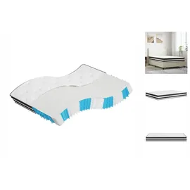 vidaXL Taschenfederkernmatratze Mittel 140 x 200 cm H2