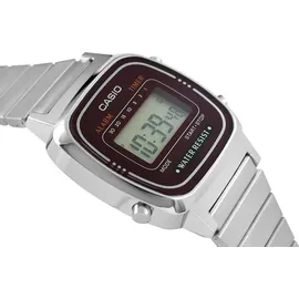 Casio LA670WA-4 Edelstahl 34 mm