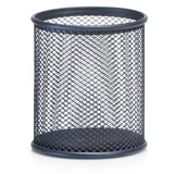 Zeller Stiftehalter Meshline anthrazit Metall, lackiert 8,3 x 8,3 x 9,5 cm