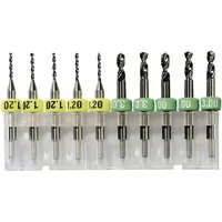 Bungard 81006 Leiterplatten-Bohrerset 10 Stück