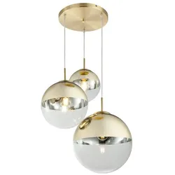Varus Hängeleuchte Metall, 3X E27