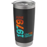 Seit Juni 1979 Jahr 1979 Retro 1979 Vintage 1979 Edition Doppelwandiger Edelstahl-Thermobecher