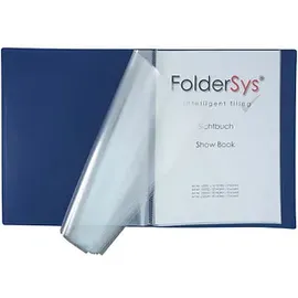FolderSys Sichtbuch A4 Blau 10 St.