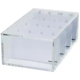 Maul Visitenkartenbox glasklar, für 400