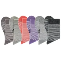 H.I.S. H.I.S Socken Damen 2x grau-meliert-ecru, hummer-ecru, beige-meliert-ecru, lila-meliert-ecru,