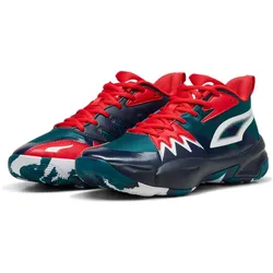 Puma Hallen-Indoorschuhe Genetics Mid bunt Herren