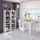 venditadimobilionline Ausziehtisch 67 x 79 x 67 cm weiß