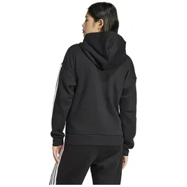 adidas Essentials Hoodie 3-Streifen Schwarz/Weiß L