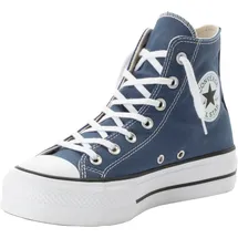 Converse CHUCK TAYLOR ALL STAR LIFT PLATFORM", Damen, Gr. 37,5, weiß (slacker blau NEU - Blau