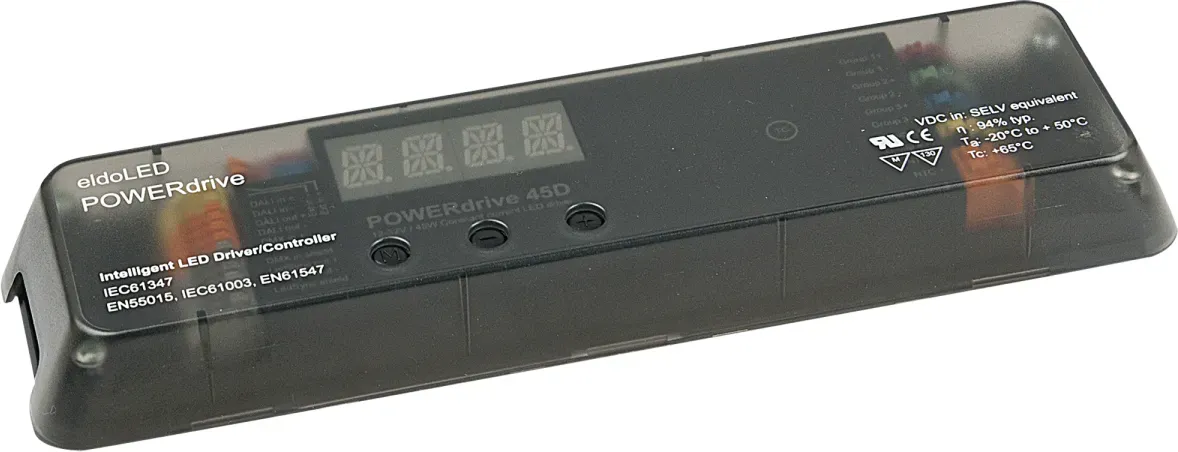 EldoLED POWERdrive DC 45 W Konstantstrom-RGB(W)-LED-Treiber/Controller