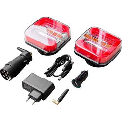 TT Technology TT.12523B LED-Rückleuchten 4 Funktionen links + rechts, kabellos, magnetisch