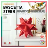 Folia Faltblätter Bascetta-Stern rot