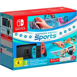 Nintendo Switch neon blau/rot Sports Bundle