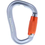 Black Diamond Vaporlock Twistlock HMS-Karabiner Grau