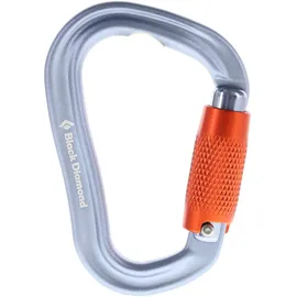 Black Diamond Vaporlock Twistlock HMS-Karabiner Grau