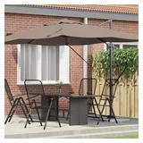 vidaXL Roma 352 x 251 cm Taupe/Schwarz
