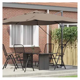 vidaXL Roma 352 x 251 cm Taupe/Schwarz