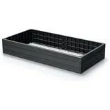 Prosperplast Hochbeet 149,2 x 75,5 x 25 cm Anthrazit