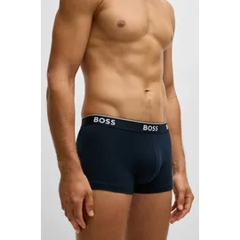 Boss Power Boxershorts 3 Einheiten Open Blue M