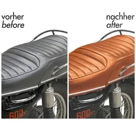 FoliaTec Interior Color Spray Farbspray für Kunststoffe, Kunstleder und Leder, Cognac matt 400 ml