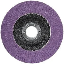 3M Fächerschleifscheibe 769F, Glasgewebeteller flach,⌀ 125 mm, Körnung: 40