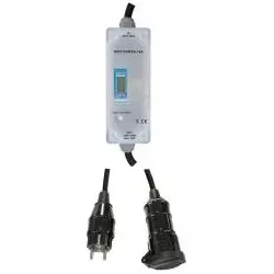 Eltako WSZ155DSS-16A MID, Mobiler Wechselstromzähler mit Schuko-Stecker und Schuko-Kupplung, MID geeicht