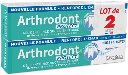 Arthrodont Protect+ Zahnpasta Tubes 2x75ml