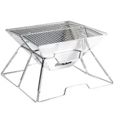 Eifel Outdoor Equipment Ferrum-RVS Grill und Feuerschale EINHEITSGRÖSSE