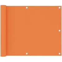 VidaXL Balkon-Sichtschutz Orange 75x600 cm Oxford-Gewebe