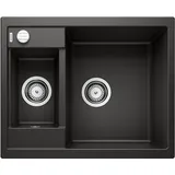 schwarz rechts Einbau von Oben Granit 615 x 500 mm Excenterbetätigung