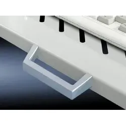 Rittal Rack-Griff - silbergrau (Packung mit