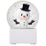 Hoptimist Snowman Snow globe