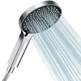 Cobbe Duschkopf, Wassersparender Sparduschkopf Duschkopf Schlauch, 3 Strahlarten,