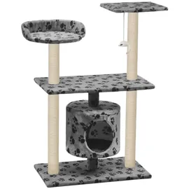 vidaXL Katzen-Kratzbaum Sisal 95 cm grau