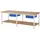 Rau Werkbank höhenverstellbar 8001A7, B2500xT900xH840-1040mm, 2x Schublade-TA