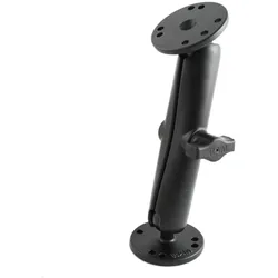 RAM Mounts 2x runde Platte, 1x Arm 150mm, B-Kugel (RAM-B-101U-C), schwarz
