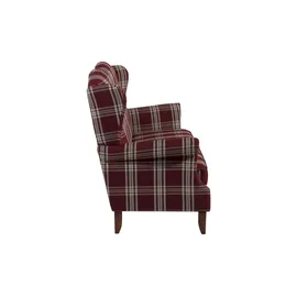 Max Winzer Couch Flachgewebe 2,5-Sitzer Rot
