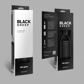 Microplane Küchenreibe Fein schwarz