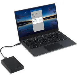 Seagate One Touch Portable HDD with Password, Black, 5TB, +Rescue, USB 3.0 Micro-B (STKZ5000400)