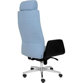 aea Bürostuhl Kunstleder Blau