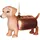 Brubaker Dackel als Hot Dog Braun - Handbemalte Weihnachtskugel Hund aus Glas - Mundgeblasener Christbaumschmuck Figuren Lustig Deko Anhänger Baumkugel - 10,8 cm