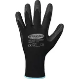 strongHand Handschuh EN 388 Kat.II Finegrip Gr.10 schwarz