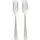 circulware resbonsibles Mehrweg-Gabeln 19 cm 10 St. Weiß