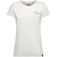 La Sportiva Climb Flower Kurzarm-t-shirt - Chalk - L