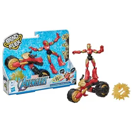 Hasbro Marvel Avengers Bend and Flex Rider Iron Man 15 cm