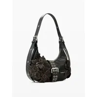DESIGUAL Curio Margo Schultertasche Polyurethan Brown/Black