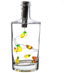 LED Drahtlichterkette KORKEN - für Flaschen - Mini Ananas und Melonen - Timer - ...